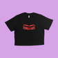 Female Gaze Black shirt boxy t-shirt 