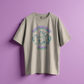 Gay the Pray Away cream oversized t-shirt with cats